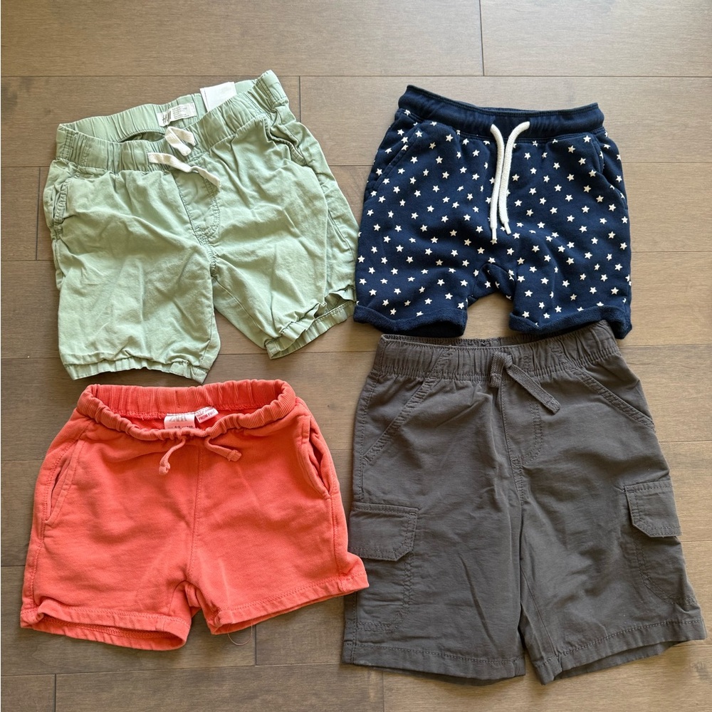 Kids Bottoms Shorts Zara H&M lot 4-5T